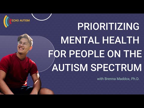 , title : 'No Time to Waste: Prioritizing Mental Health for People on the Autism Spectrum​'