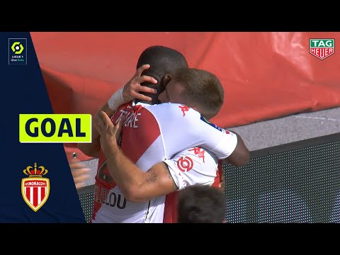 Goal Ruben AGUILAR (45' +2 - AS MONACO) AS MONACO - RC STRASBOURG ALSACE (3-2) 20/21