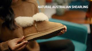 Dearfoams Perth Genuine Shearling Boot 👢❄️✨