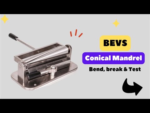 BEVS Conical Mandrel Bending Tester