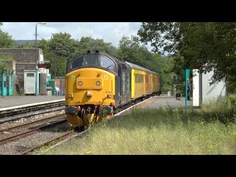 DRS 37194 Top n'Tail with 37261 Crewe to Landore 24/06/2013