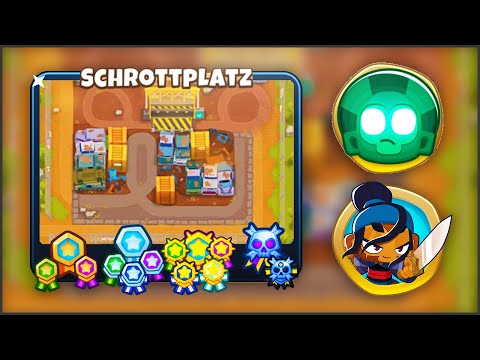 Schrottplatz (Unplatzbar) || Lösung (Ohne Affenwissen) || Bloons TD6