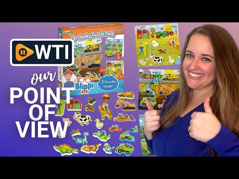Blippi Chunky Puzzles - WTI product video review