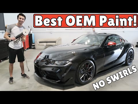 You Won't Believe The Paint Quality Of My NEW Toyota Supra!