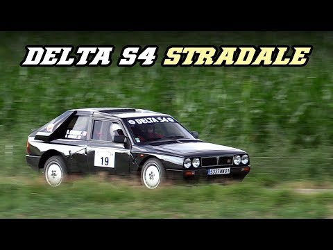€400.000 Lancia Delta S4 Stradale - idle & fly-by's