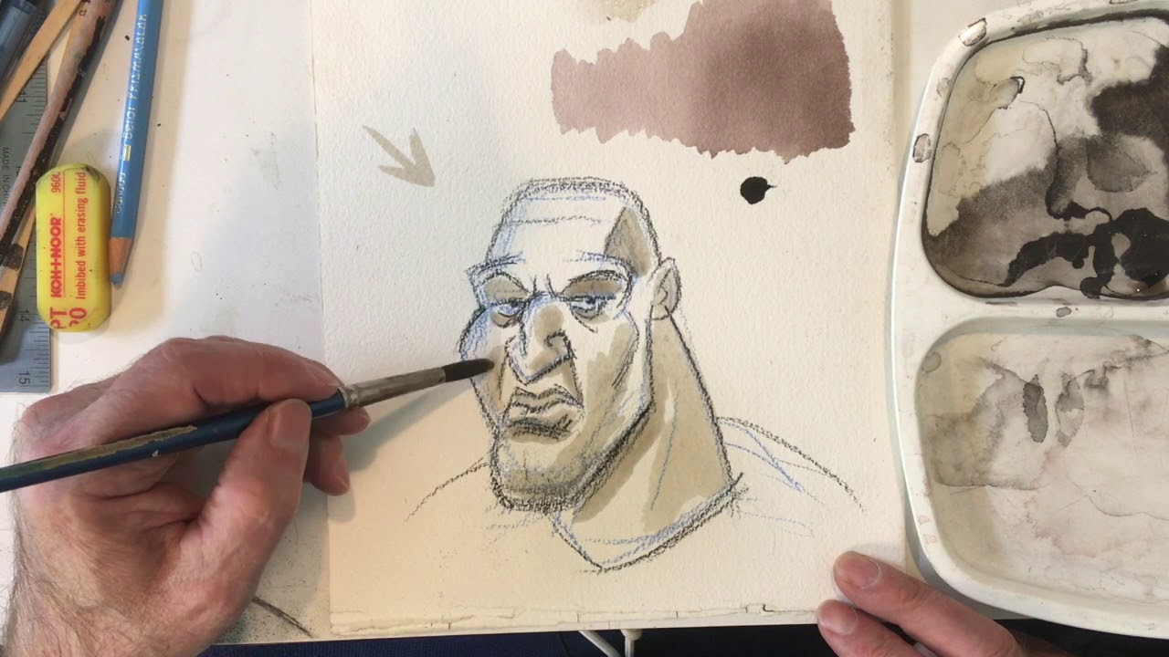 Ink Wash Demo Week 4 AFD131 Topic: Introduction to Value