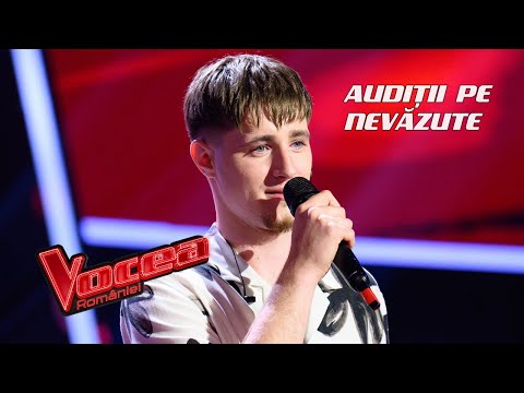 Vasile Mălai | „Confesiune” | Audiții pe Nevăzute | Vocea României | Sezonul 13