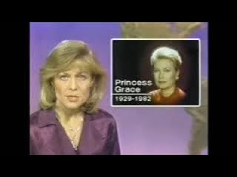 Jessica Savitch & Death of Princess Grace From Car Accident - 1 Yr Before She Would Suffer Same Fate