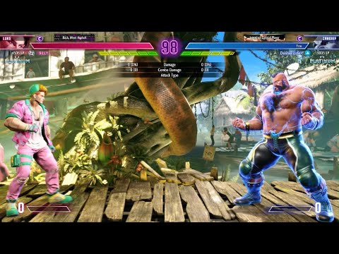 Donnierizzle (Zangief) vs Billy (Luke) match 1 SF6