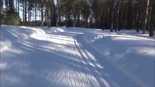 preview picture of video 'Tuusniemellä hiihtämässä'