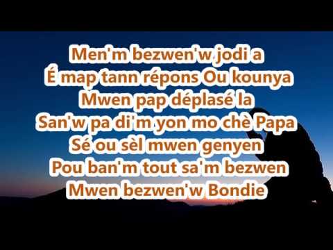 Frederson Joseph   Bezwen'w Kounya Lyrics Pawòl