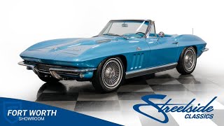 Video Thumbnail for 1966 Chevrolet Corvette 427 Convertible