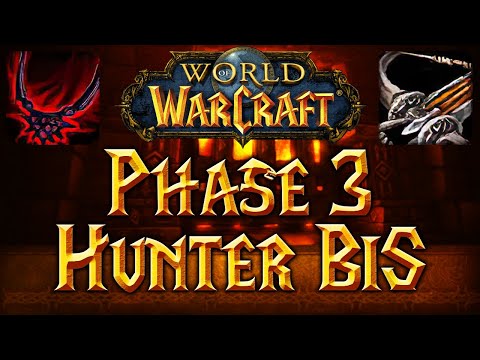 Classic WoW Hunter BiS List Phase 3