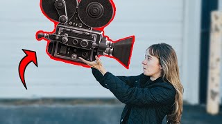 I Tried Vlogging Using Only 1960s Camera Gear
