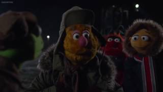 Muppets Most Wanted Fozzie Walter and Animal found Kermit