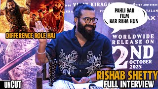 UNCUT - Rishab Shetty Speaking Hindi | Full Interview | Kantara: Chapter 1
