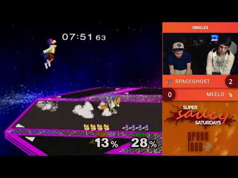Super Saucy Saturdays #1 — Singles — SpaceGhost vs Meelo