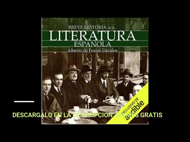 Vídeo relacionado con Breve historia de la literatura española (El libro de bolsillo - Humanidades)
