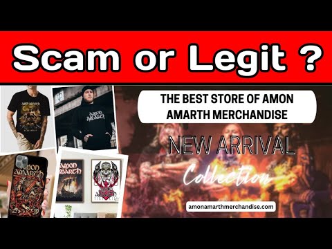 Amon Amarth Merchandise Reviews: Legit Or Scam Store?
