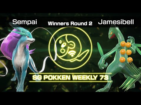 SGPW v. 73 -  Pokkén DX Winners Round 2: Sempai (Suicune) vs. Jamesibell (Sceptile, Charizard)