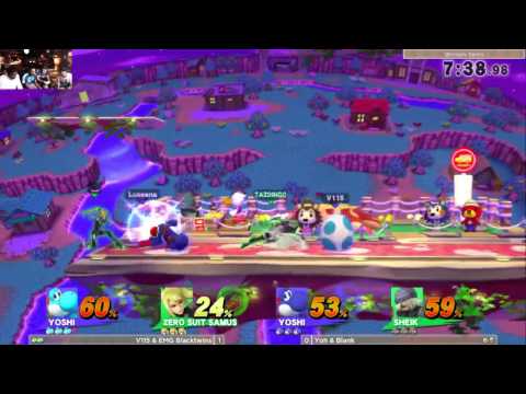 SOT SSBU Monthly - V115 & EMG Blacktwins vs Yoh & Blank - Doubles Bracket