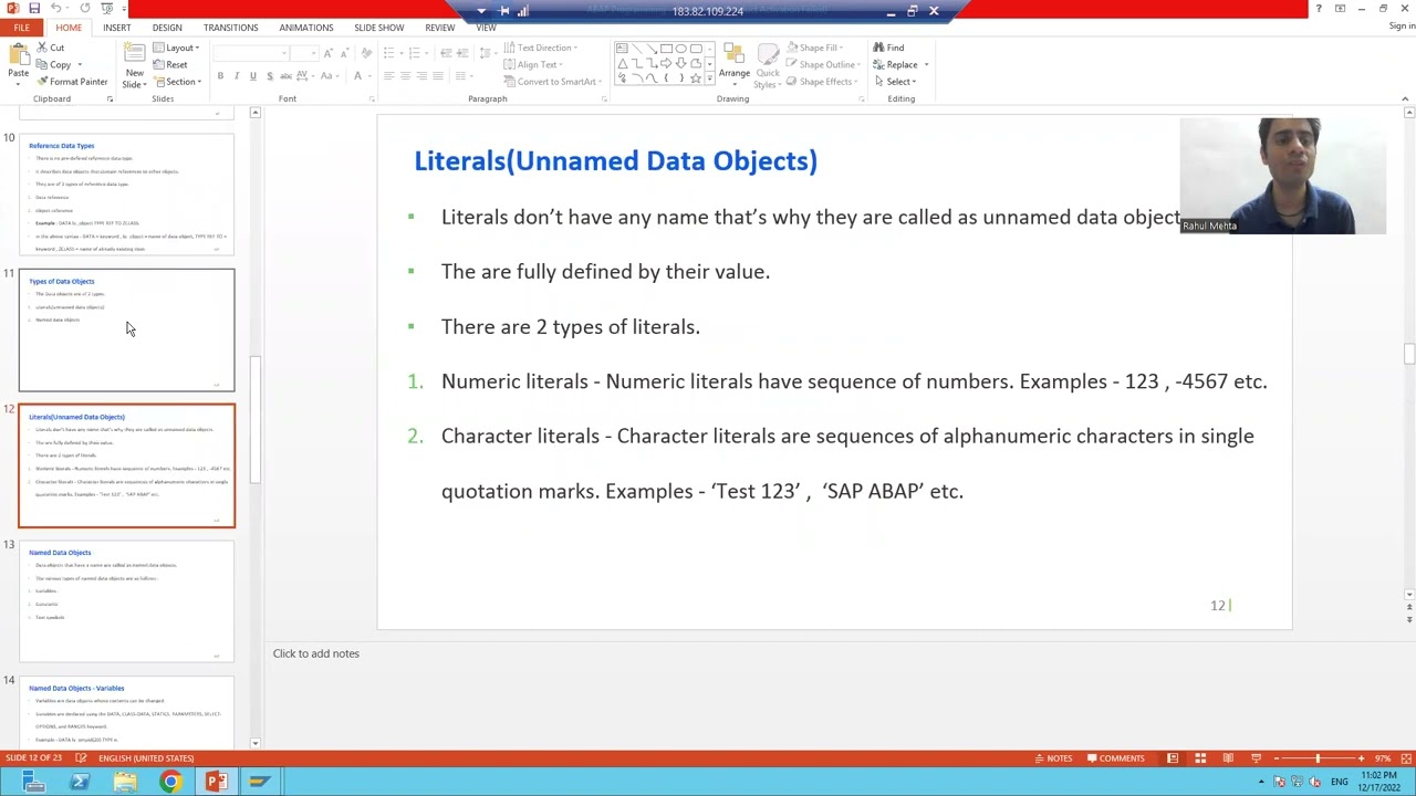 9 - ABAP Programming - First Basic Program Part1