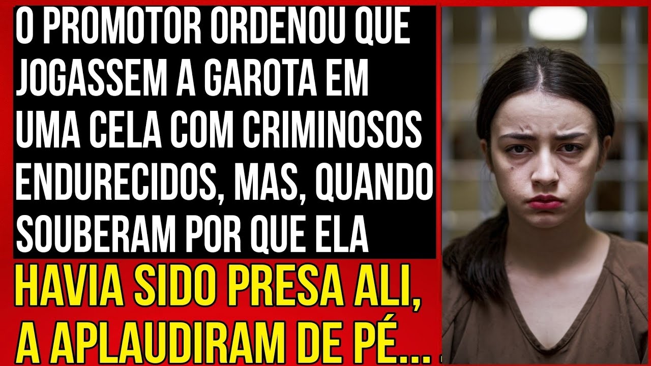 O promotor ordenou que jogassem a garota em uma cela com criminosos perigosos, mas...