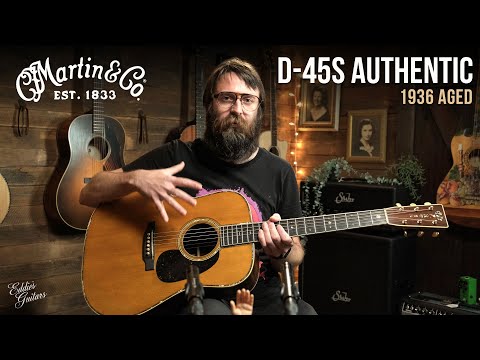 Martin D-45S Authentic 1936 Aged *DEMO VIDEO IN LISTING* Adirondack Spruce VTS Top with Brazilian Rosewood Back and Sides image 26
