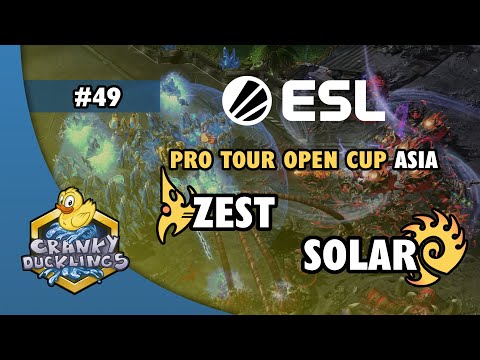 Zest vs Solar - PvZ | ESL Open Cup #49 Asia | Weekly EPT StarCraft 2 Tournament