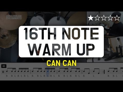 [Lv.02]  16TH NOTE  WARM-UP : CAN CAN  (칸칸 : 16분음표 워밍업) (★☆☆☆☆)