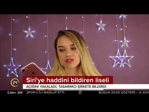 16 yaşındaki lise öğrencisi akıllı telefonların yapay zekası Siri'ye haddini bildirdi