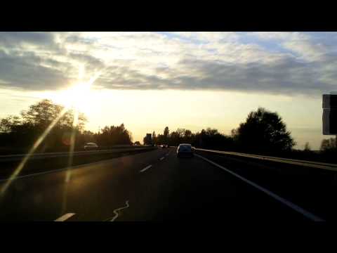 Hungary: Jászberény-Vácrátót via Road 32 - M3 - Road 2104.