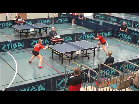 BETZ Ramona vs GIRLEA Maria | Women's singles semifinal | Finnish championships 2024