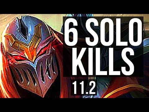ZED vs VIEGO (MID) | 6 solo kills, 400+ games | NA Diamond | v11.2
