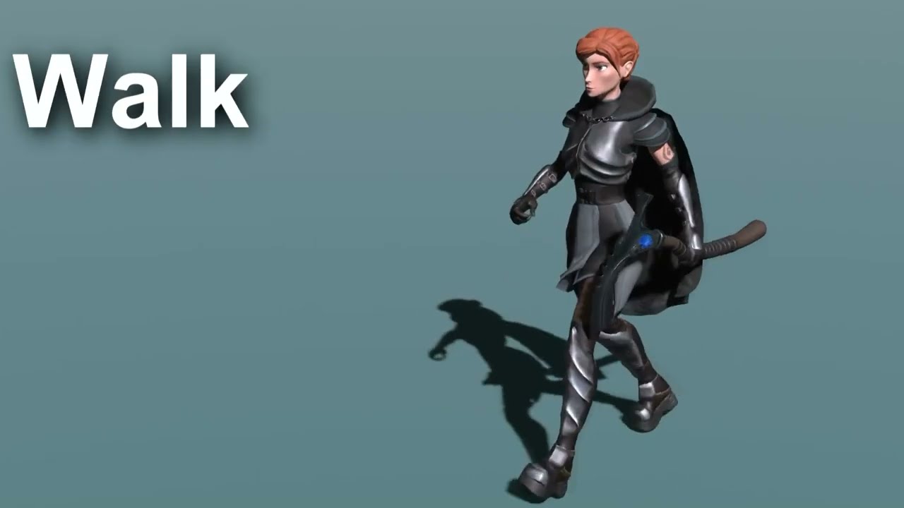 Afelia 3d character 3D Model
