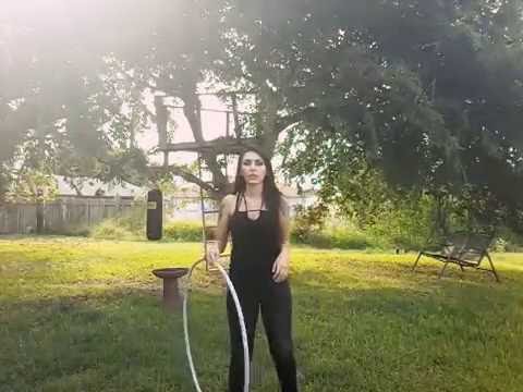 My first hooping flow session