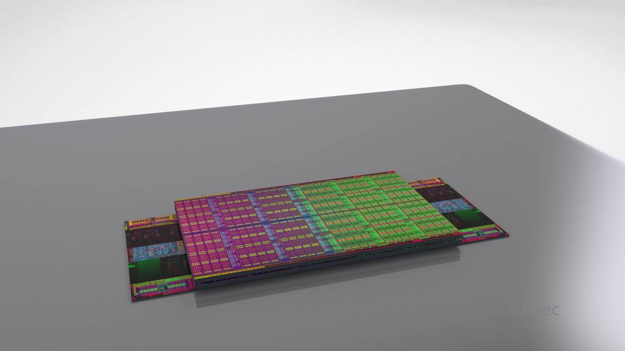 Stacking chips using 3D heterogeneous integration
