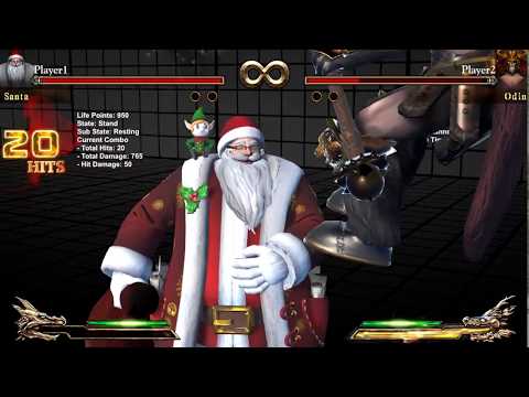 Fight of Gods | Santa Odin kill Combo