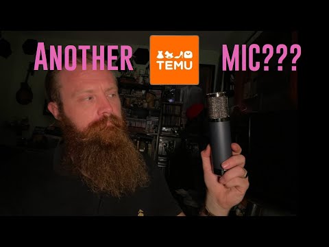 Another TEMU Condenser Mic Review - TF22 - Telefunken TF29 Clone