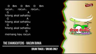 Download lagu The Changcuters - Racun Dunia (drums only) [chord gitar & lirik] mp3