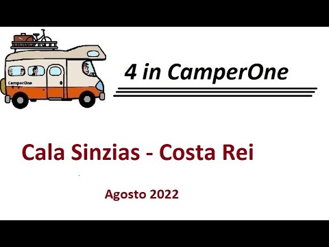 4inCamperOne a Cala Sinzias