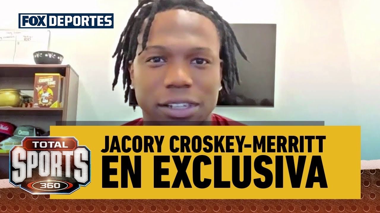 🏈😎 EAGLES vs COMMANDERS. Jacory Croskey-Merritt habló en exclusiva con Jaime Motta | Total Sports