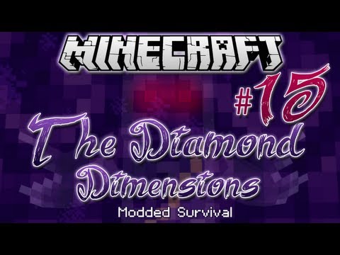 "FAR THE PIGMAN!" | Diamond Dimensions Modded Survival #15 | Minecraft