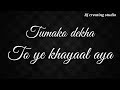 Tumko Dekha To Ye Khayal Aaya WhatsApp Status Video