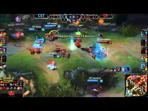 [Highlights] Coast vs Cloud 9 NA LCS Spring 2015 W6D1 CST vs C9