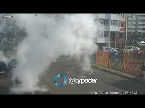 Из-за жары взорвался автомобиль в Краснодаре