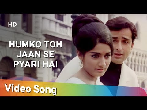 Humko Toh Jaan Se Pyari Hai | Naina (1973) | Shashi Kapoor | Rajshree | Filmi Gaane
