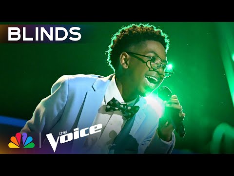 Fourteen-Year-Old's Flawless Voice STUNS Coaches Bublé and Reba | The Voice Blind Auditions | NBC