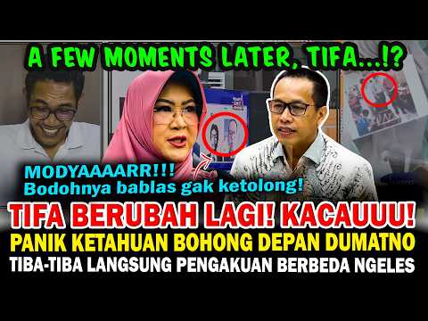 Kacau! Tifa Langsung Berubah Setelah Ketahuan Bohong Depan Dumatno Bongkar Bukti Jejak Digital!