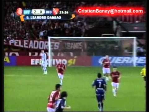 Internacional 3 Independiente 1 Recopa Sudamericana 2011 Los goles (Relato Eduardo Caimi).wmv
